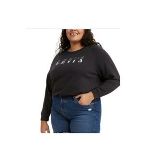 Levi's Women's Plus Black Crewneck Sweatshirt Size 1X – New